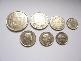 SERIE PIECES 1976 MANQUE LA 1 CT ! ENVOI EN SUISSEUNIQUEMENT