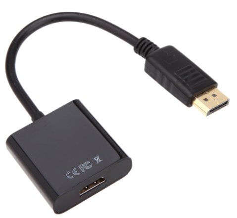 Unità & Adattatore: Displayport zu HDMI Adapterkabel (breit) – Nuovo e nell'imballaggio originale da Ermatingen venduto da rik4rdo