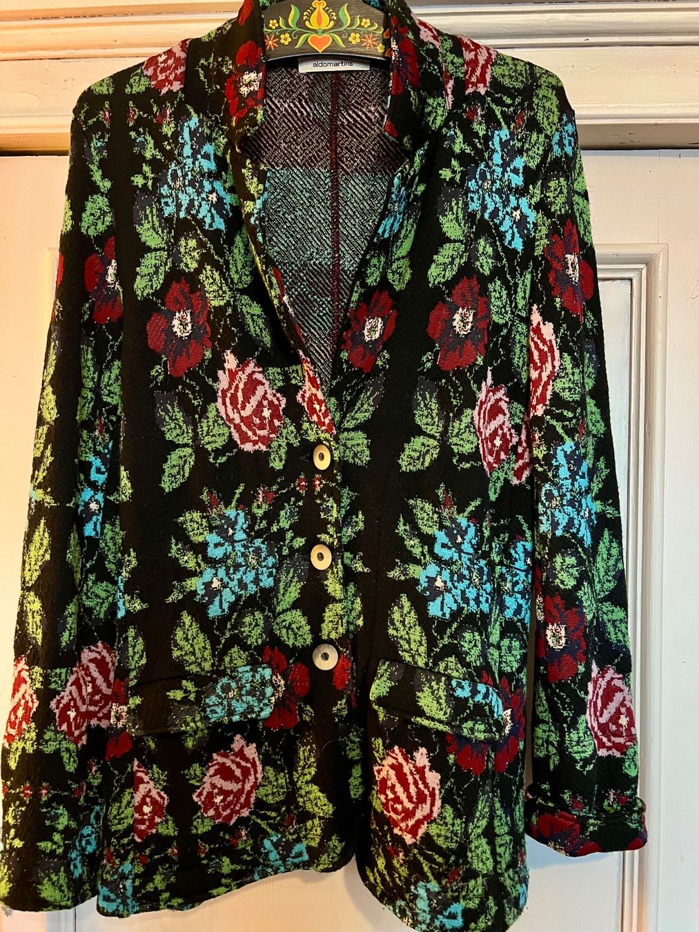 Aldo Martin's Giacche: Aldomartins Strickblazer Gr. 42 – Nuovo (secondo la descrizione) da Zürich venduto da Girasole232