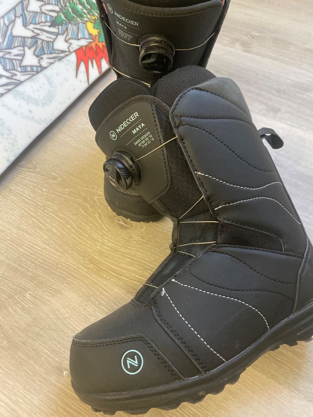 Lib Tech Board: Snowboard Lib Tech mit Bindung und Boots schwarz – Usato da Reutlingen venduto da mar_52wm 5