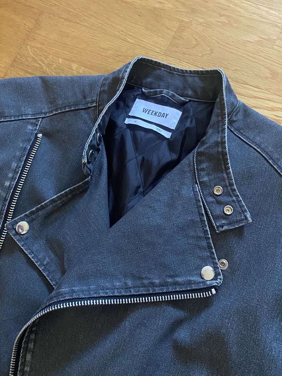 Weekday Giacche: Denim Biker Jacket Size M – Nuovo (secondo la descrizione) da Bremgarten b. Bern venduto da Jonathan_fvf7 4