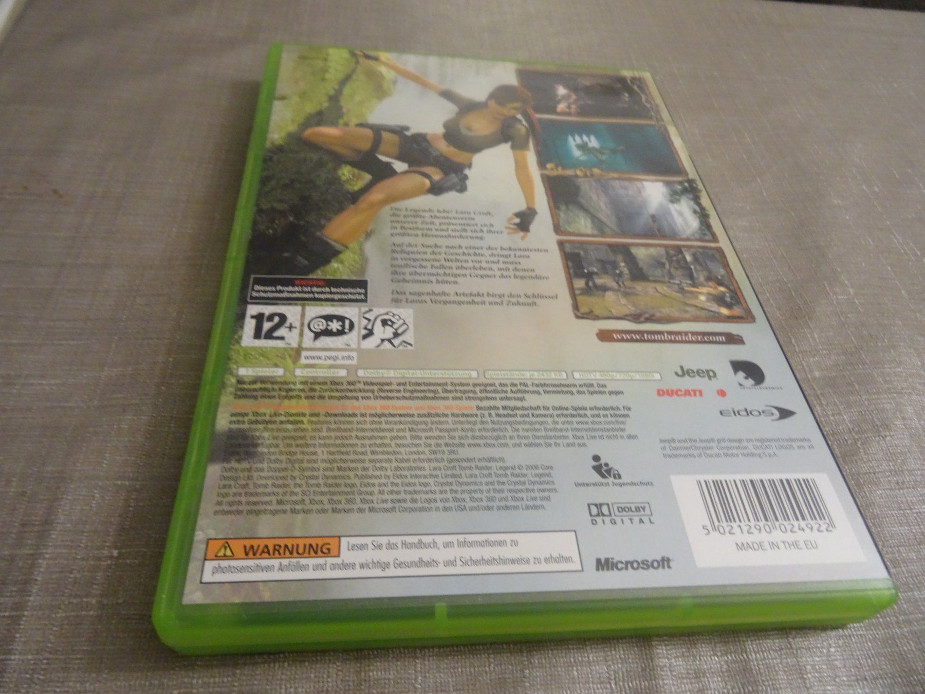 Microsoft Spiele: Tomb Raider Legend Xbox 360 – Gebraucht aus Olten von Disc-Ausverkauf 2