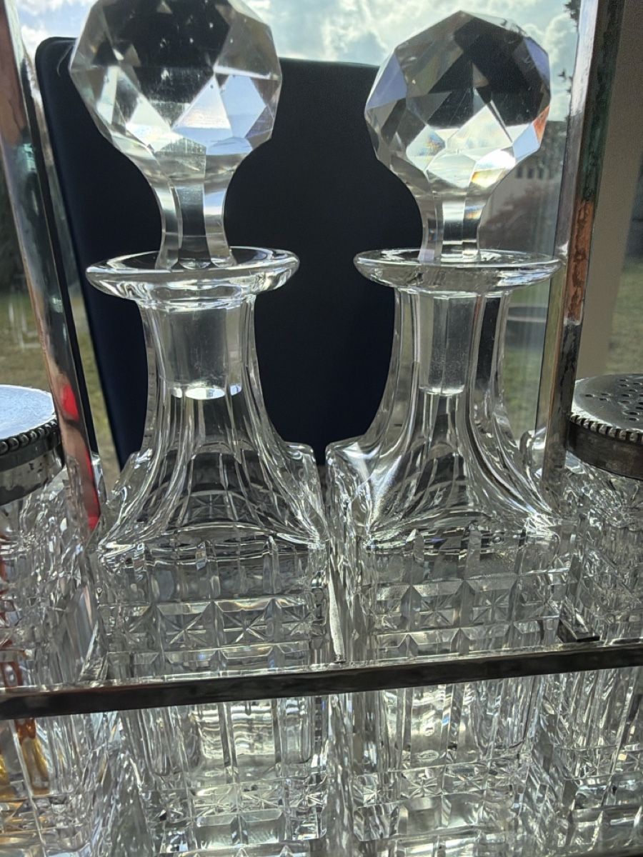 Behälter & Ähnliches: Set di caraffe e barattoli vintage con supporto – Gebraucht aus Ponte Tresa von Naxia 2