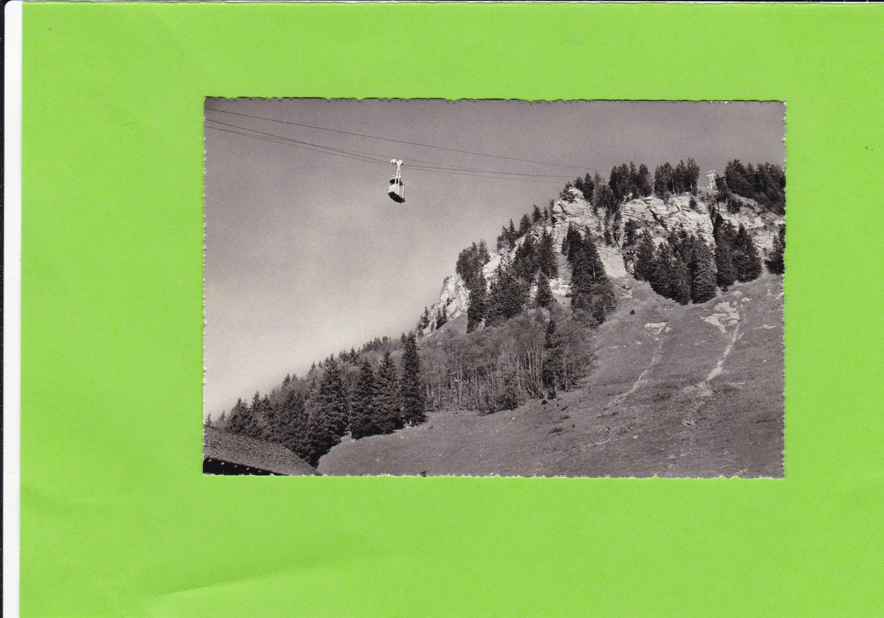 Cartoline postali: Seilbahn Rickenbach-Rotenfluh – Usato da St. Peterzell venduto da neckertal
