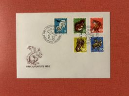 Ersttagsbrief Pro Juventute 1966 Bern abgestempelt