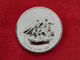1 x 2 OZ UNZE Bounty SILBER 2020 Feinsilber 999
