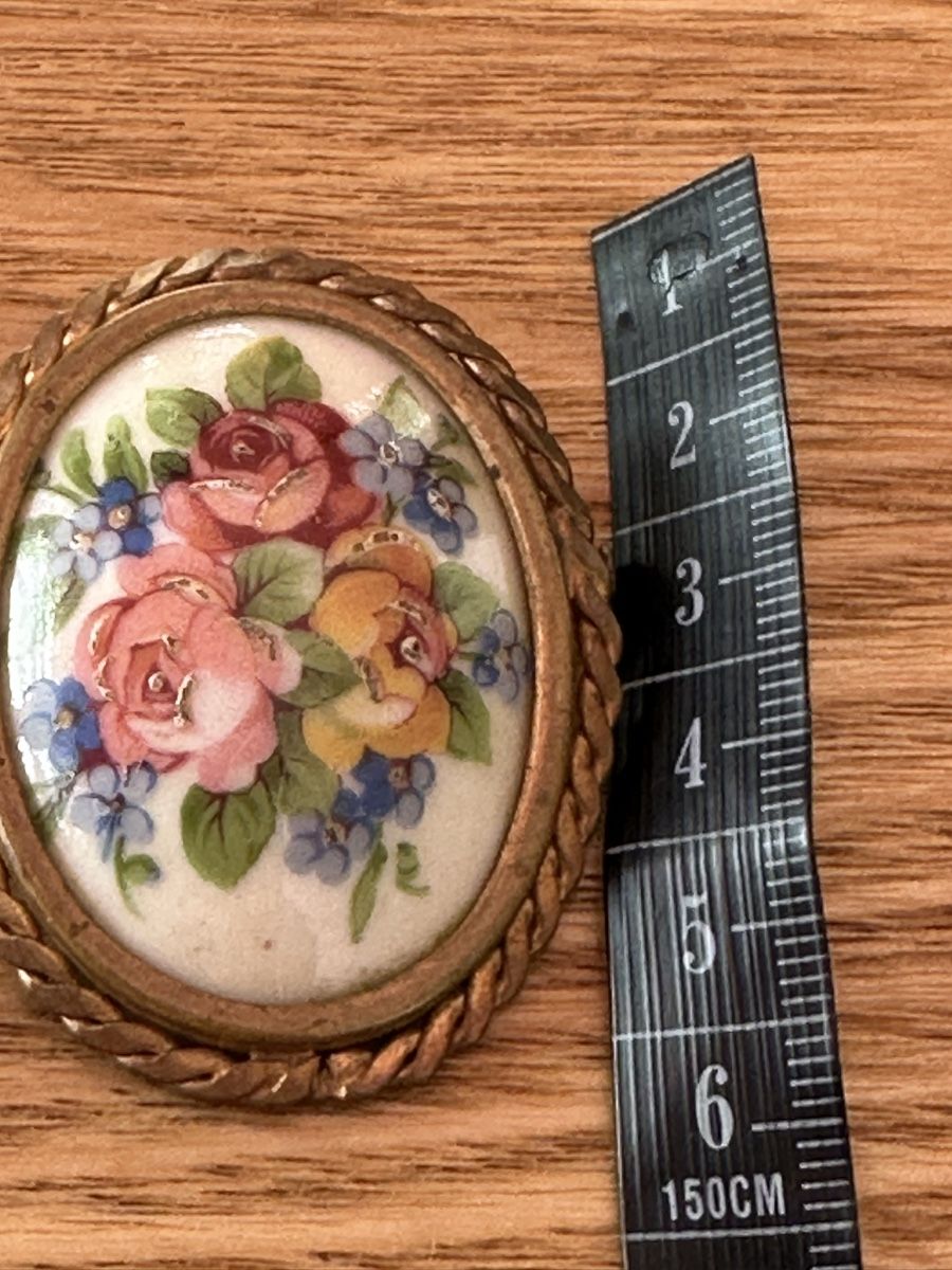 Spille & Fermagli: Vintage Limoges  Brosche – Usato da Herbriggen venduto da Sehrazade 4
