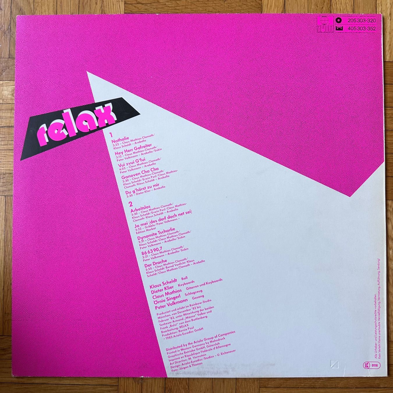 Dischi in vinile: LP - Relax - Vuizvuigfui – Usato da Breganzona venduto da Onairda75 1