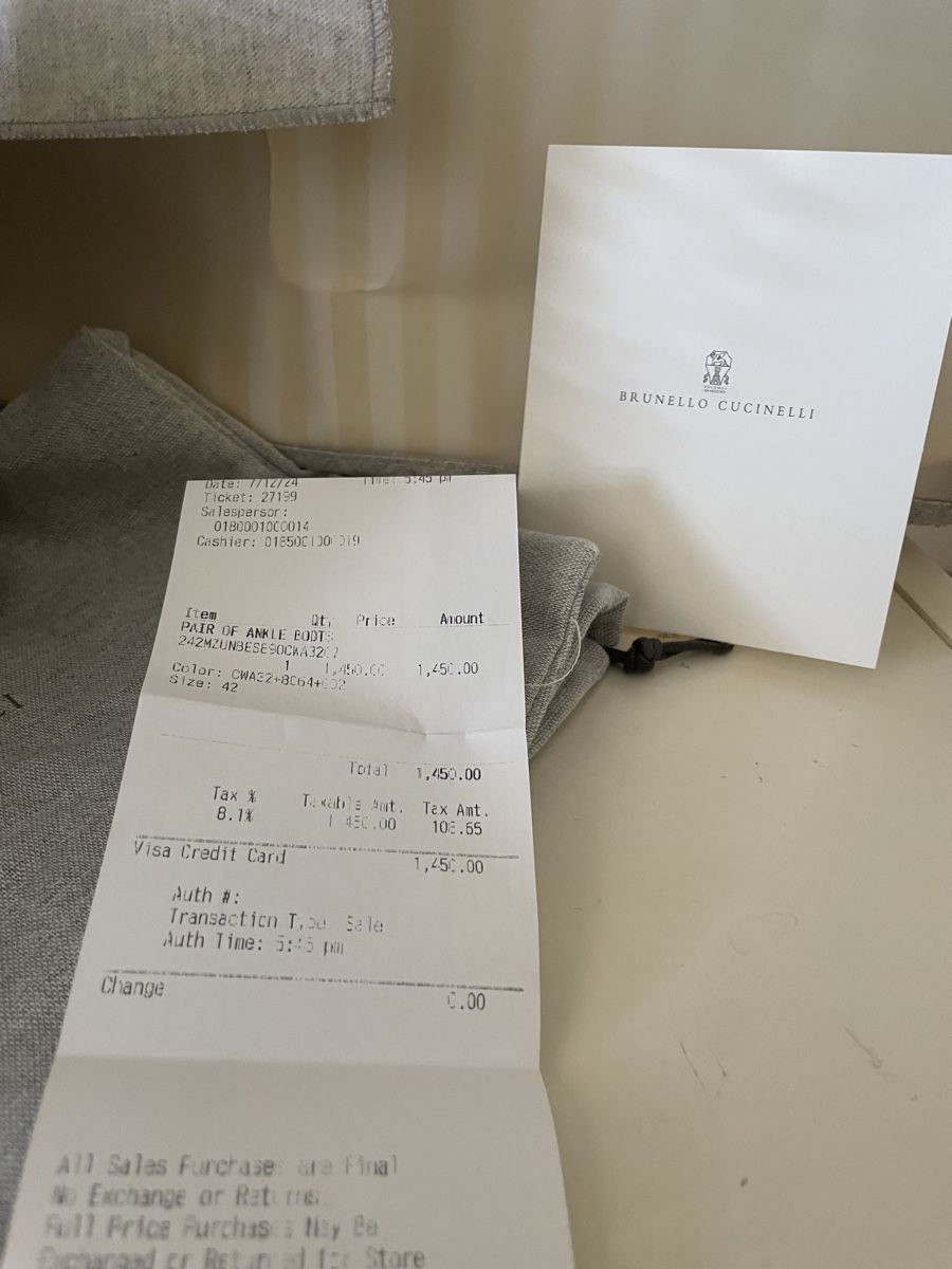 Brunello Cucinelli Scarpe da uomo: Brunello Cucinelli Stiefel braun Leder Grösse 42 – Nuovo (secondo la descrizione) da Adliswil venduto da maximiliann 1