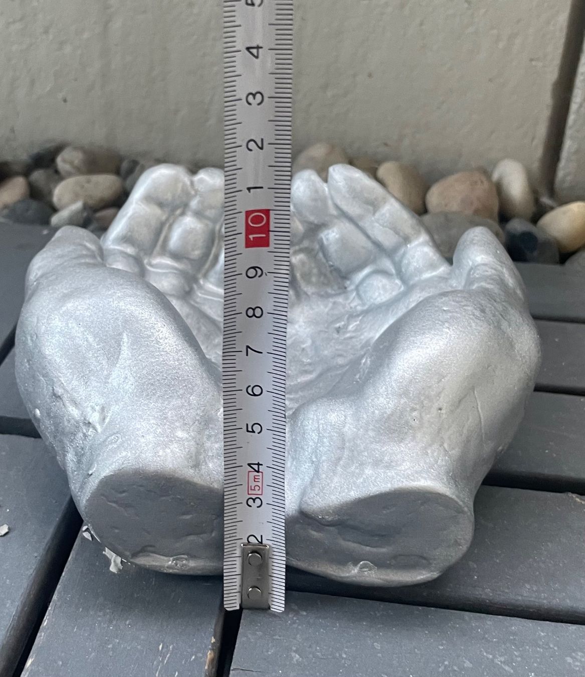 Tutte le decorazioni: Schale Handform weiss ca. 20cm Breit, neu – Nuovo e nell'imballaggio originale da Au ZH venduto da Jaggy4 6