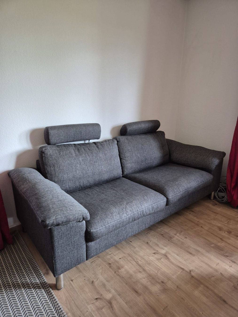 Divani: Sofa, grau, 210cm x 90cm – Usato da Schaffhausen venduto da Kelmstone
