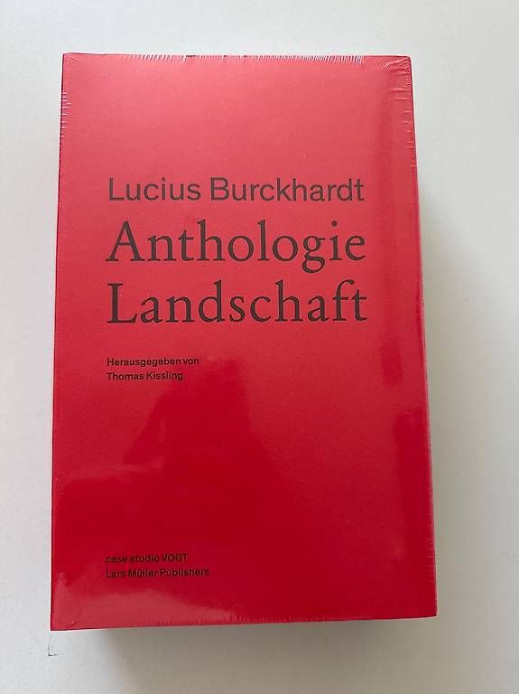 Libri: Burckhardt, Lucius: Anthologie Landschaft – Usato da Uster venduto da lars.sarah