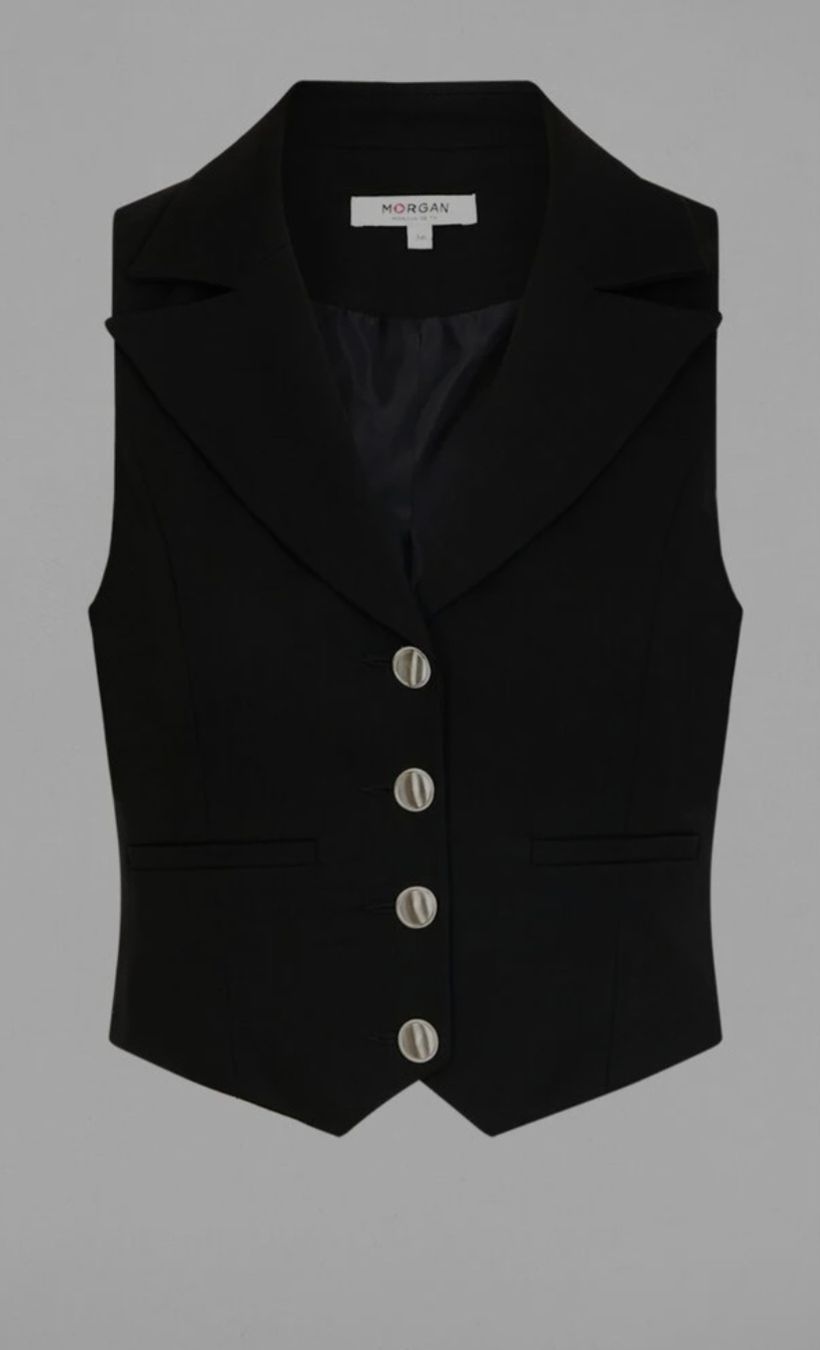 Morgan Gilet & Giacche senza maniche: gilet sans manche ajusté taille 40 – Nuovo e nell'imballaggio originale da Assens venduto da mathcath 1