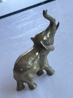 Messing Elefant Figur klein (S22)