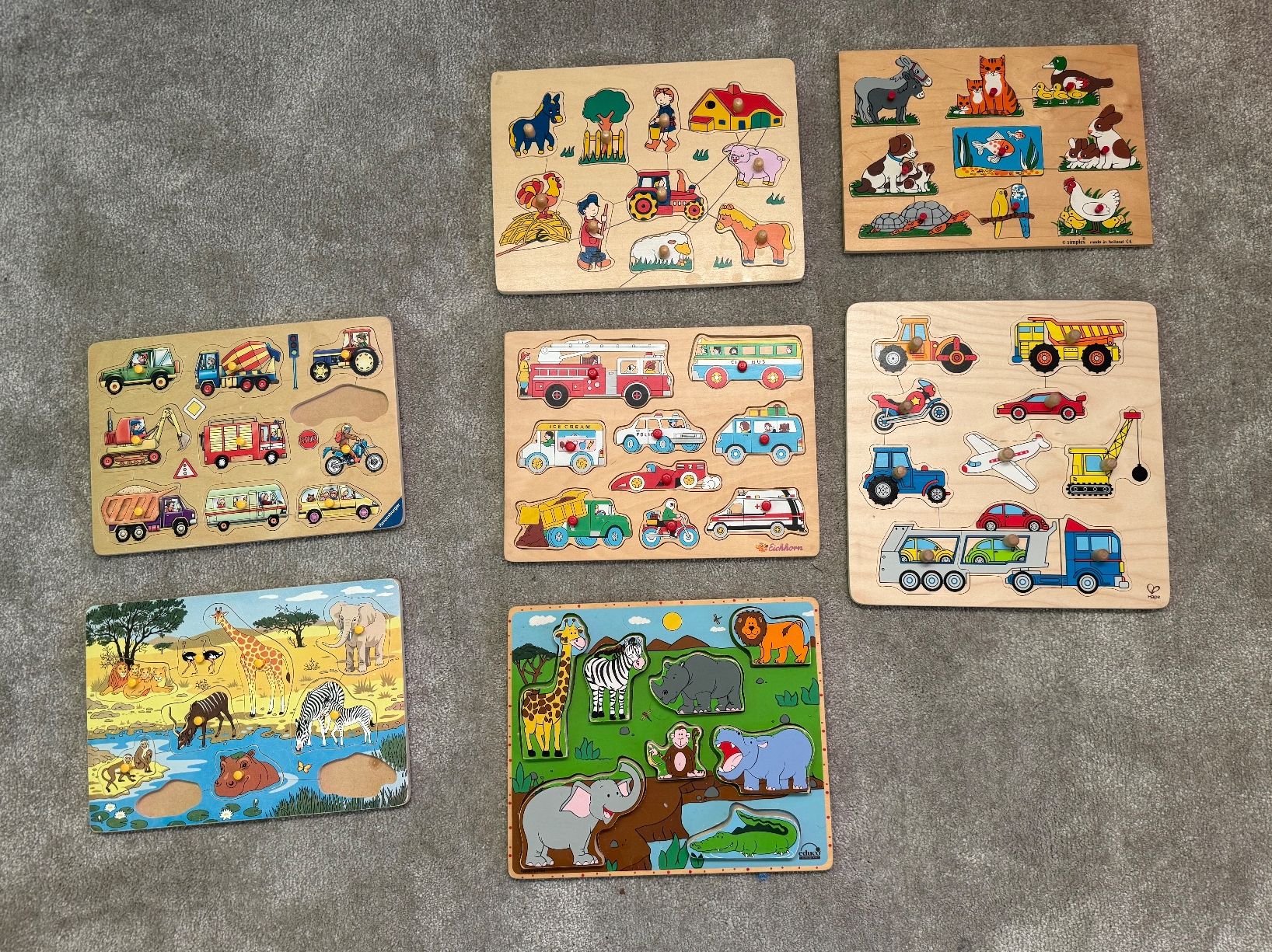 Giocattoli: Holz Steck Puzzle – Usato da Winkel venduto da gatta