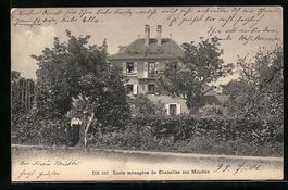 AK Chapelle-sur-Moudon, Ecole ménagère