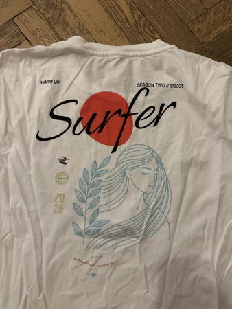 SURFER Tee - unikat- xxl (fits like xl)