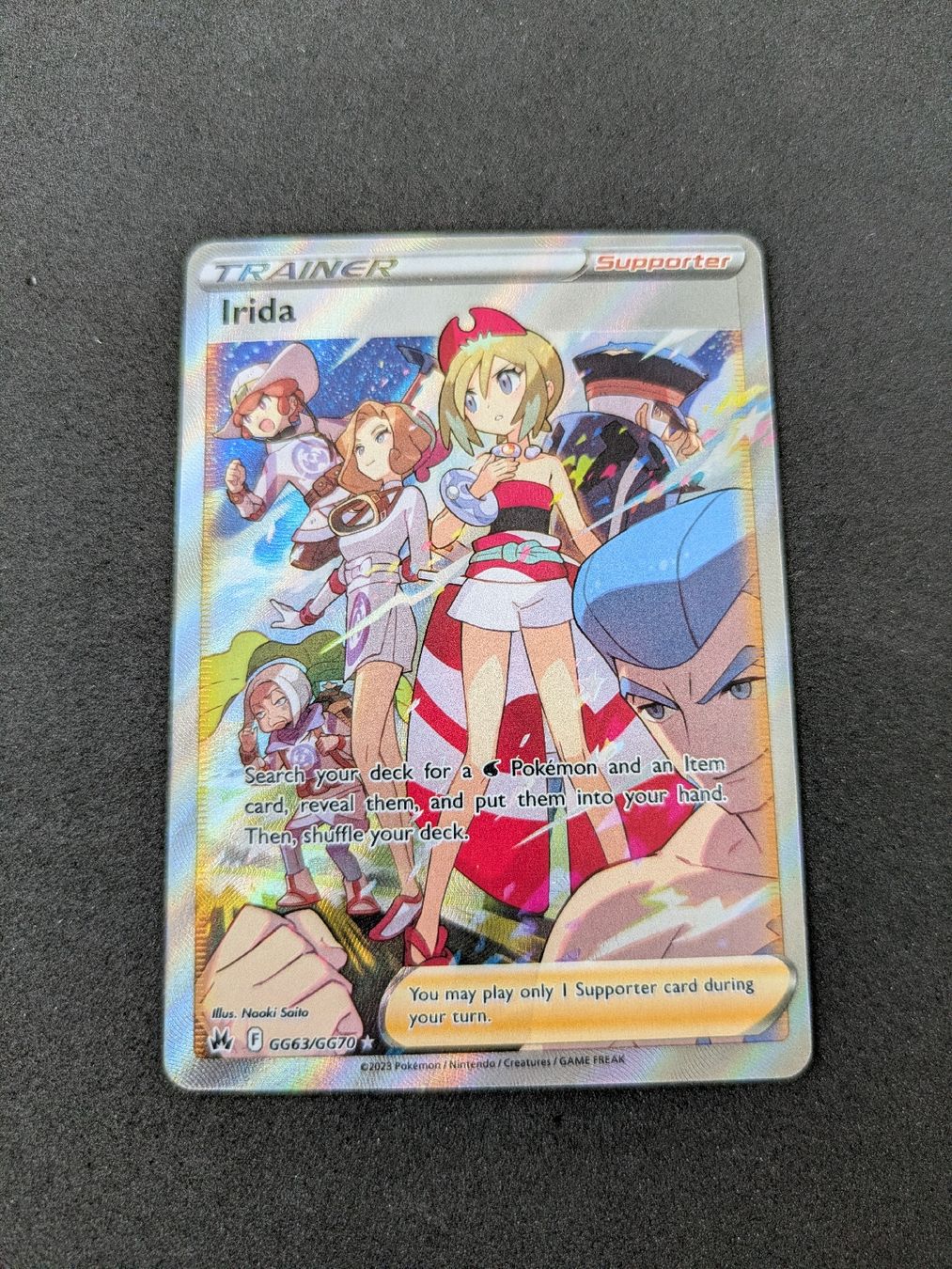 Pokémon Sammelbilder & Trading cards: Irida (Crown Zenith) – Neu (gemäss Beschreibung) aus Hochdorf von NoctisCaelum