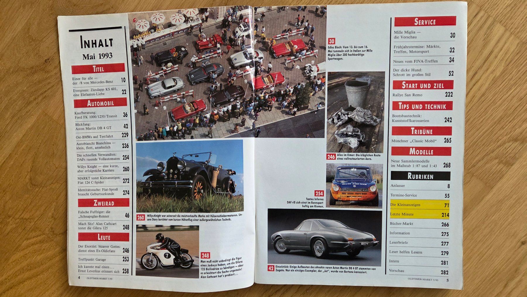 Zeitschriften & Magazine: 7 Hefte Oldtimer Markt 1993 – Gebraucht aus Muri b. Bern von Nydegg3 3