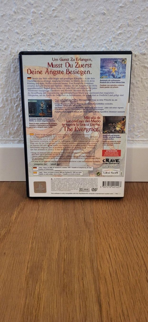 Sony Spiele: PS 2 - Ever Grace – Gebraucht aus Münsingen von DigitaleSpielecke 1