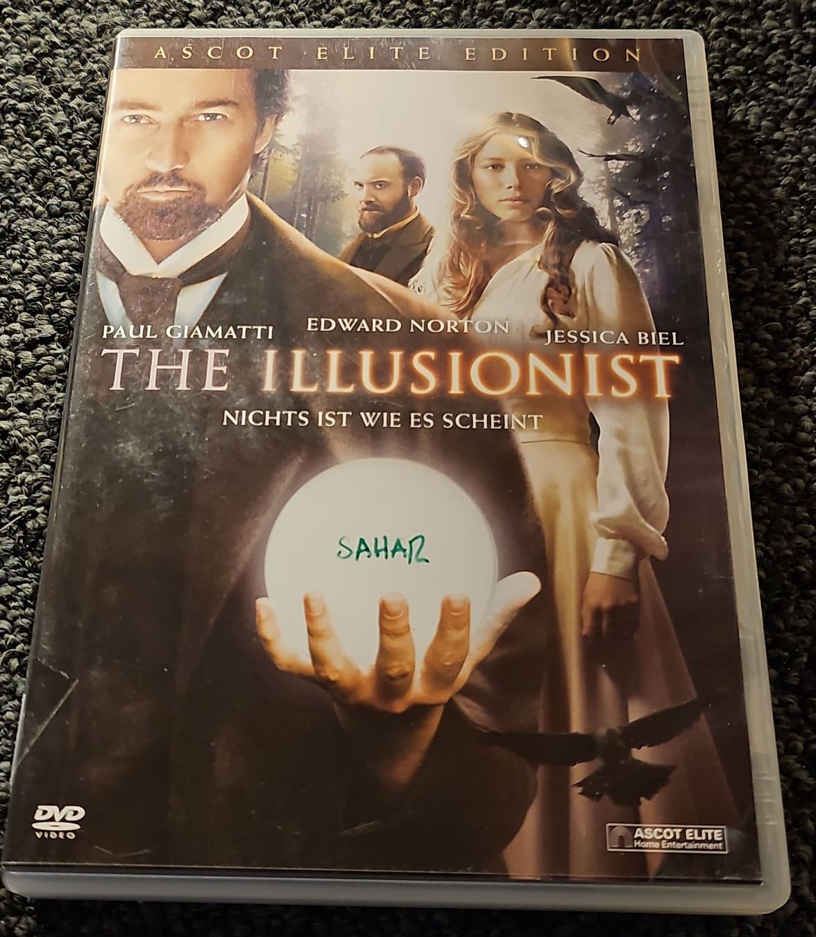 Tutti i DVDs: DVD The Illusionist (18630) – Usato da Ruswil venduto da jan_bxl5