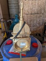 Schieber mit Flansch beidseitig MZ 6 Zoll