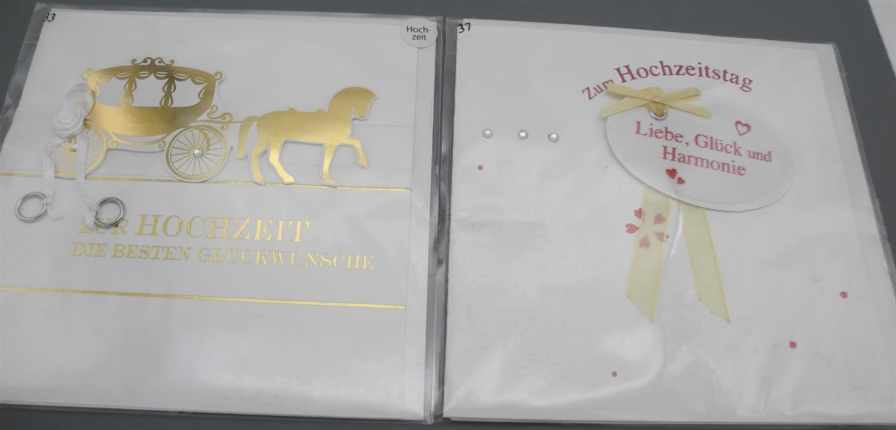 Cartoline: 4 Hochzeitskarten, Nr. 30b – Nuovo e nell'imballaggio originale da Kottwil venduto da Crazyrolf 2