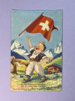 Fahnenschwingen und Jodelsingen - Kandersteg 1948