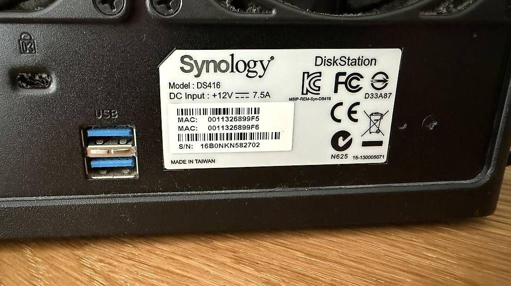 Synology Server: Synology DS416 – Usato da Billens venduto da ric_wd68 3
