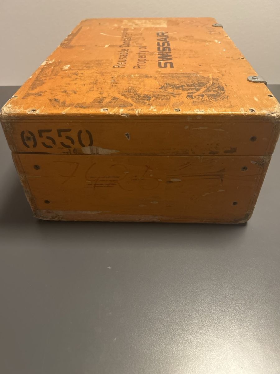 Swissair Valigie: Swissair Reusable Container – Usato da kloten venduto da Sgana 5