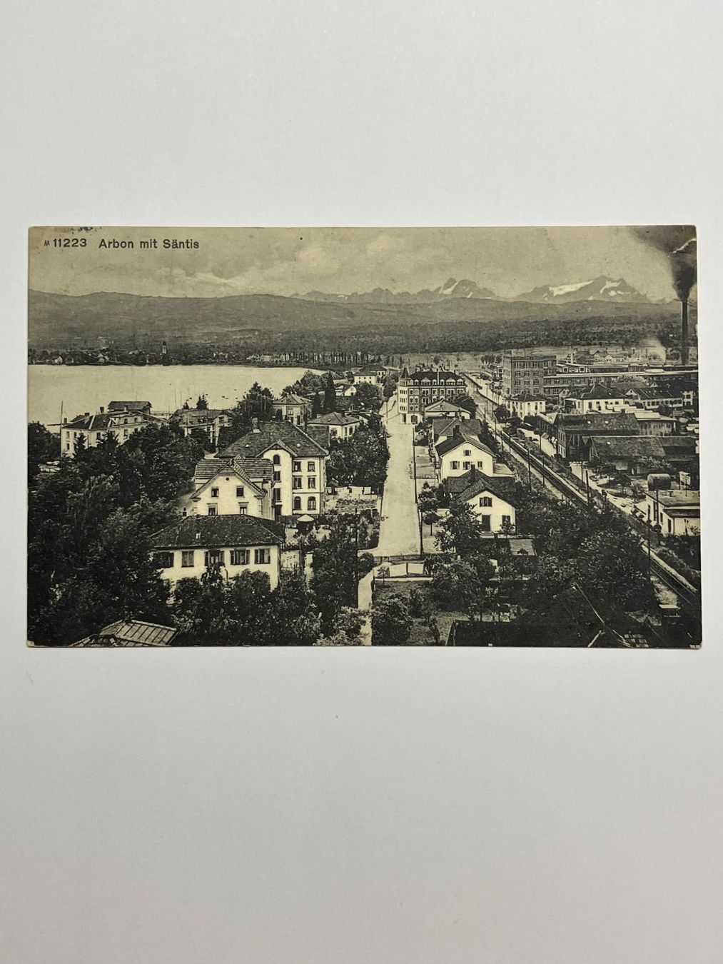 Cartoline postali: AK Arbon 1915, Bodensee – Usato da Regensdorf venduto da 7ws8