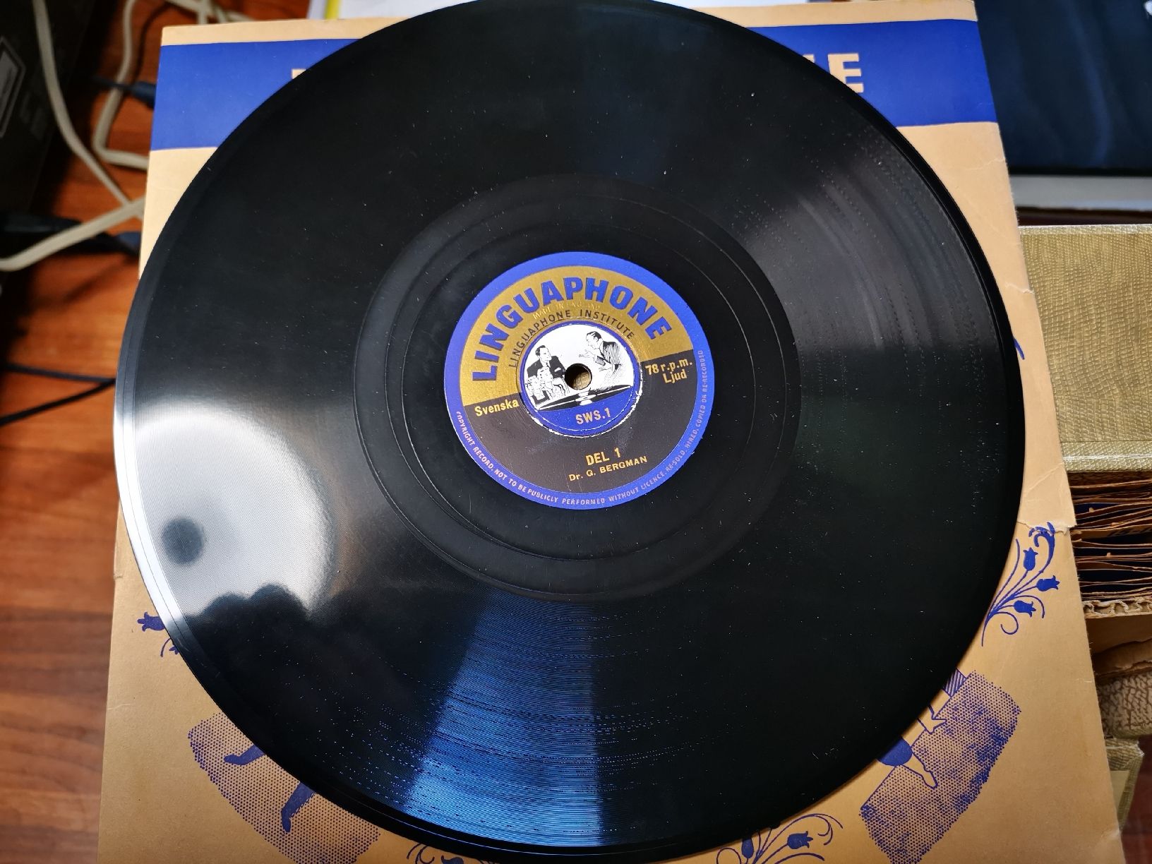 Dischi in vinile: Linguaphone Sprachkurse Schellack Svenska - Englisch – Usato da Diessbach b. Büren venduto da eicrog 2