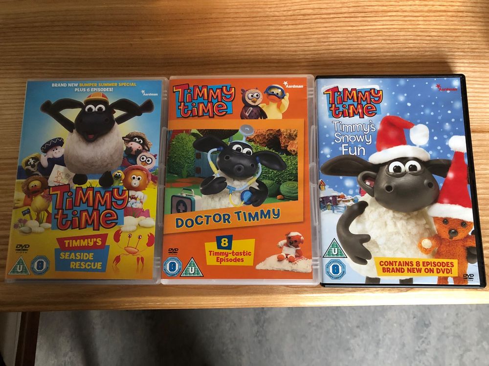 3 dvd TIMMY TIME aardman, english & engl. subtitles | Kaufen auf Ricardo