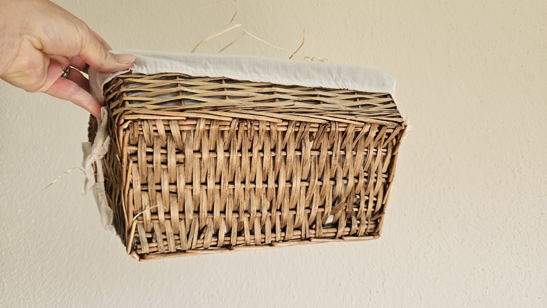 Altro per la casa: Korb Geschenkkorb mit Stoffeinsatz NEU – Nuovo (secondo la descrizione) da Schaan venduto da car_wrv2 4