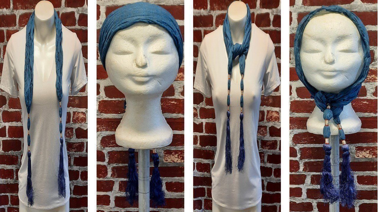 Foulard & Sciarpe: Schöne Gemischte Foulard/Schals/Halstuch – Nuovo e nell'imballaggio originale da Seuzach venduto da VT-Collections2 8