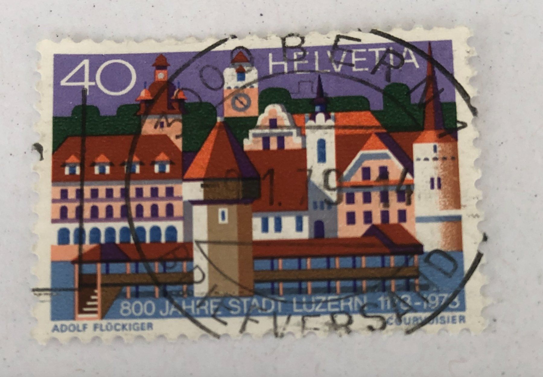 Tutti i francobolli: Nr. 604 GESTEMPELT Bern 1978 – Usato da Aarau venduto da Billa007