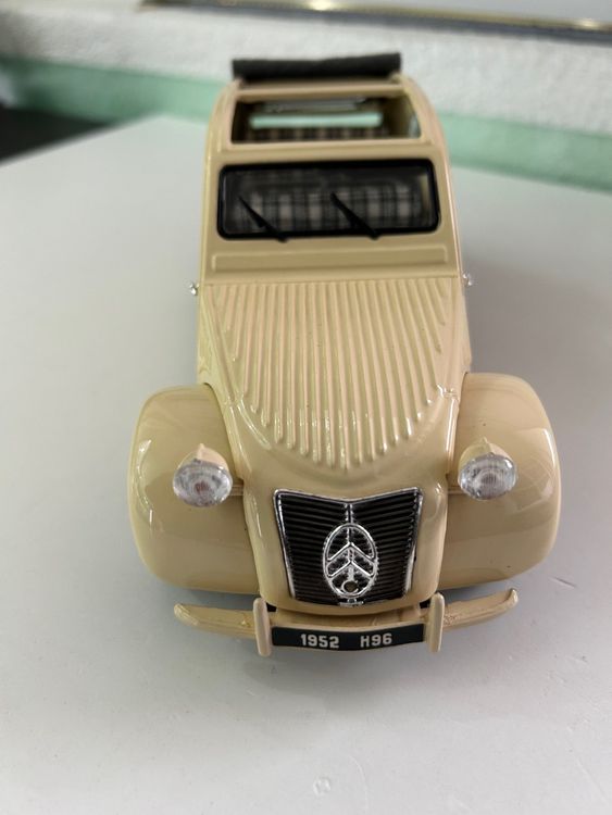 Onwomania 2CV Ente Surf Modellauto 1:34-39 - Detailgetreue Miniatur Aus Metall