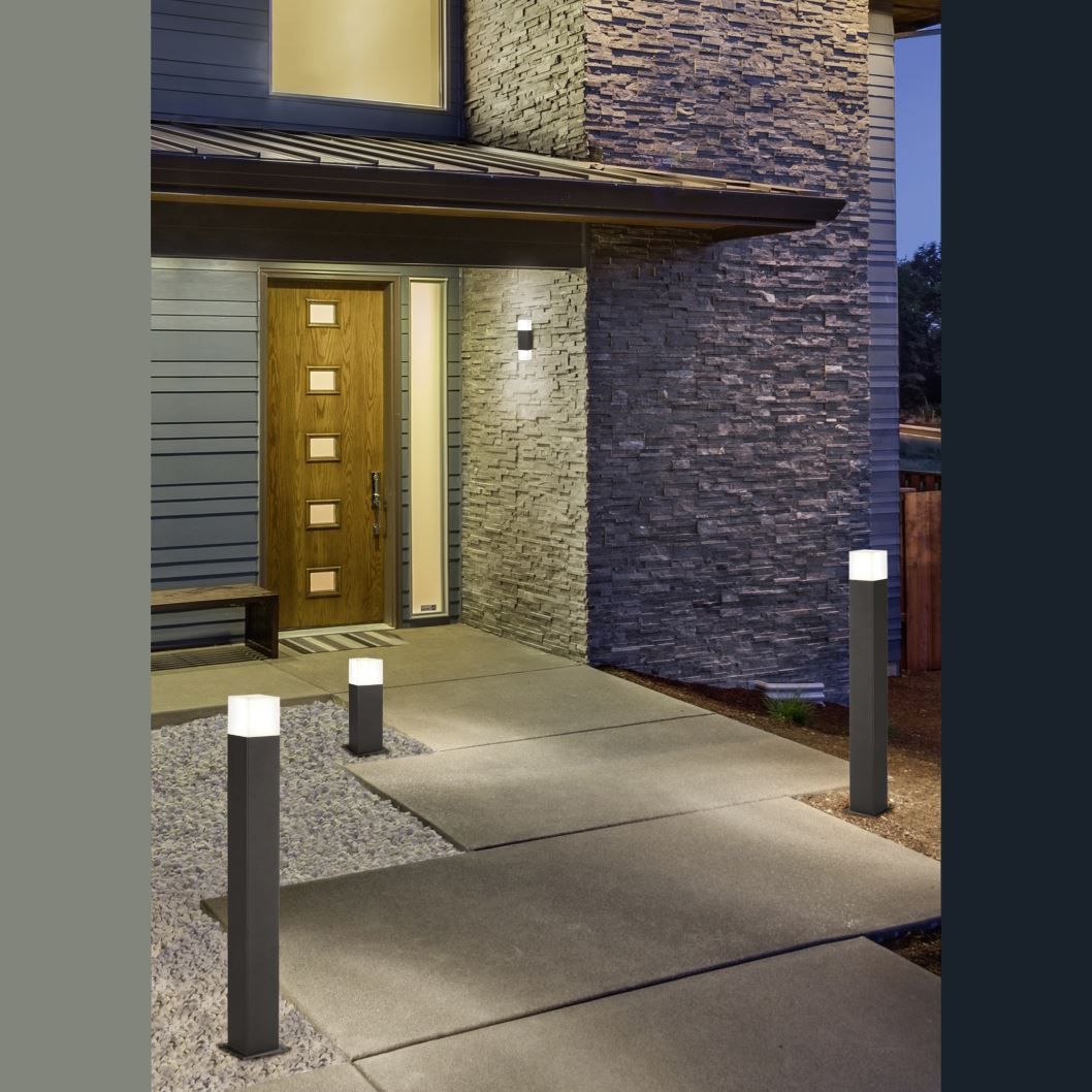 Lampade: LED Aussenleuchte, IP44, 80 cm Höhe – Nuovo (secondo la descrizione) da Kreuzlingen venduto da Smart-Light 1