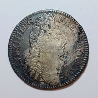 1 Ecu 1711 (A) Ludwig XIV. Frankreich