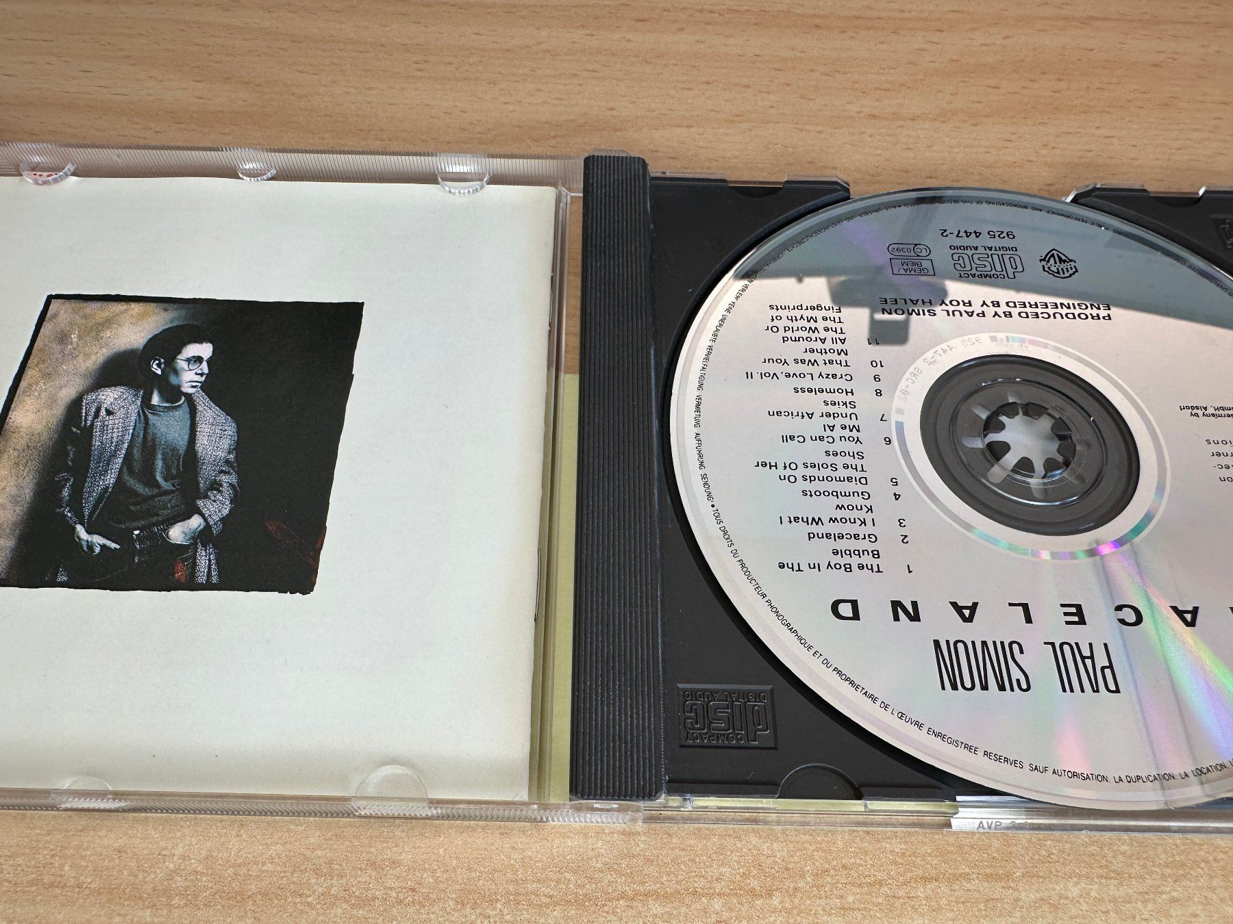 CD: M1 Paul Simon – Graceland – Usato da Rikon im Tösstal venduto da Alpenmutz 2