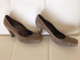 Peluso Wildlederpumps beige ❤❤❤