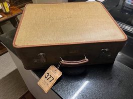Vintage Koffer mit Original Coca-Cola Kühltasche