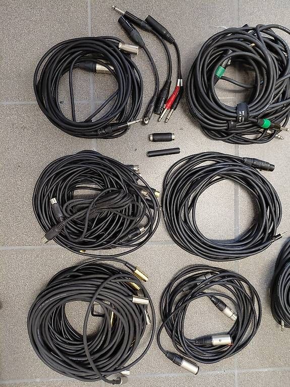 Kabel: Professionelles XLR & Klinken-Kabelset – Gebraucht aus Wangs von man_v2j2 1