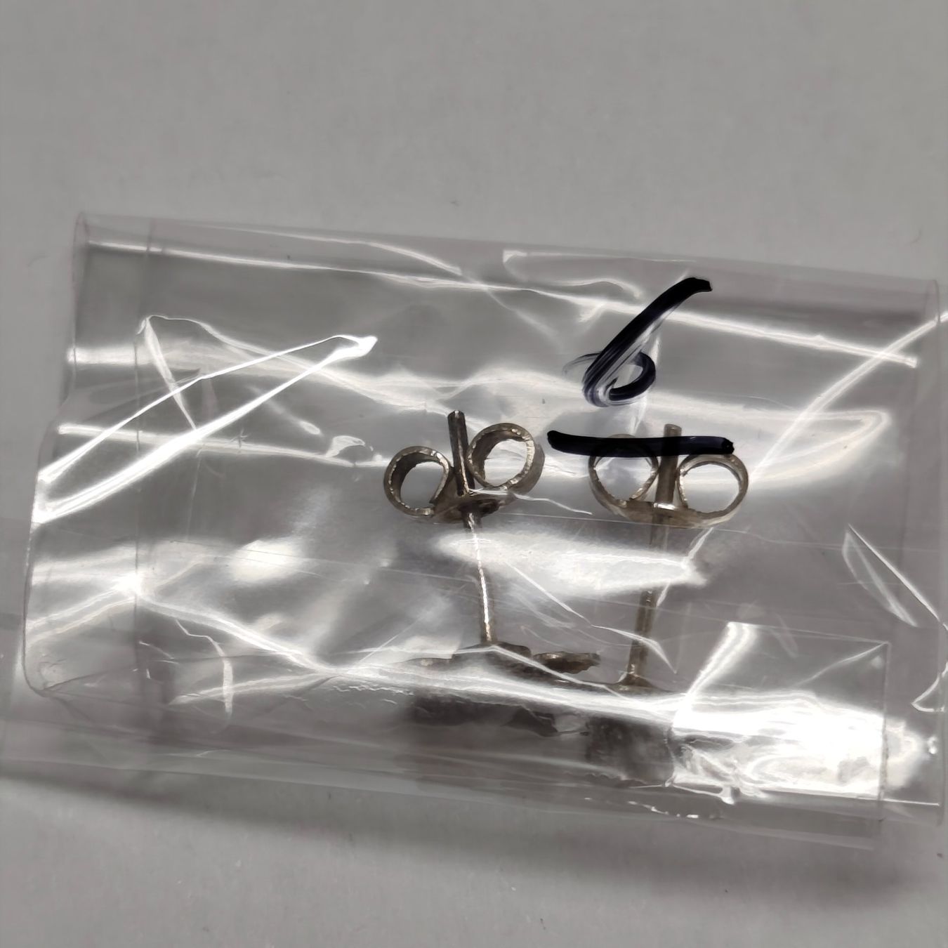 Orecchini pendenti & Orecchini a lobo: Vintage Silver silber Stud Earrings Boucles d'Oreilles #A4 – Usato da Châtelaine venduto da Tropic.Watch2 4