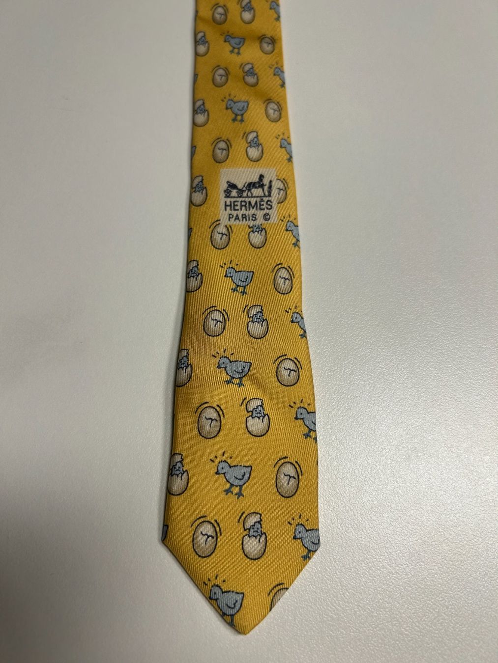 Hermès Cravatte: Hermès Vogel Eier Krawatte – Nuovo (secondo la descrizione) da Bern venduto da kurtikobolt74 4