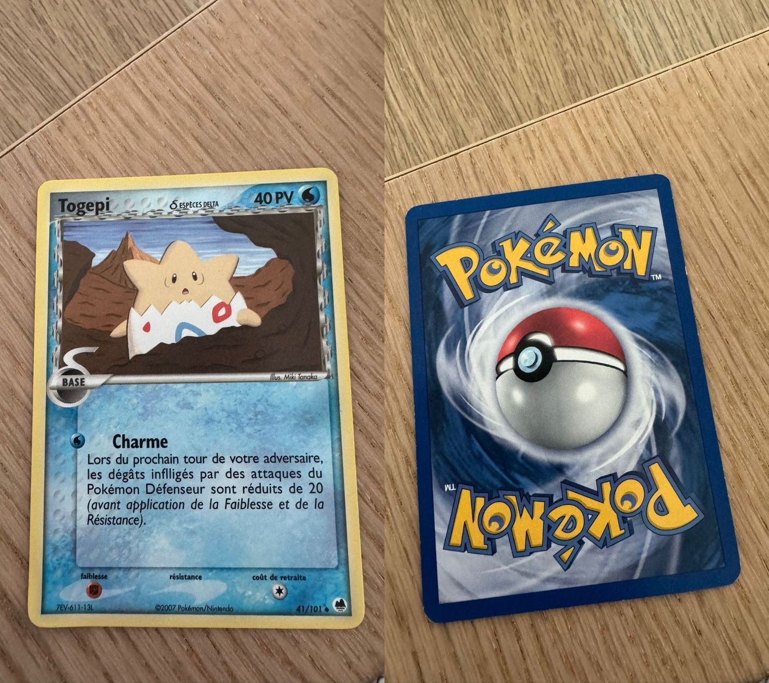 Pokémon Sammelbilder & Trading cards: Togepi 41/101 – Gebraucht aus Chavannes-Renens von skywalker1942