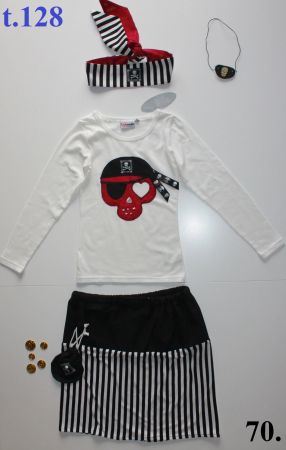 Costume pirate / Pirat t. 128                           NEU!