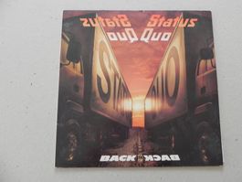 LP Engl. Hardrock Rock Band Status Quo 1983 Back to Back