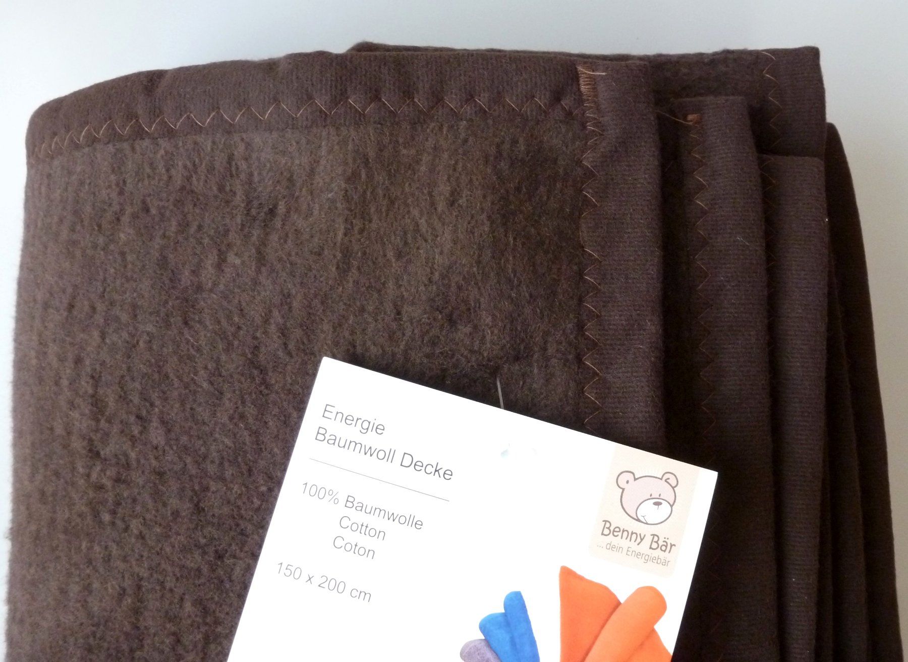 Decken: Energie Wohlfühl-Decke - schoko – Neu und originalverpackt aus Mauren von Yeelen 2
