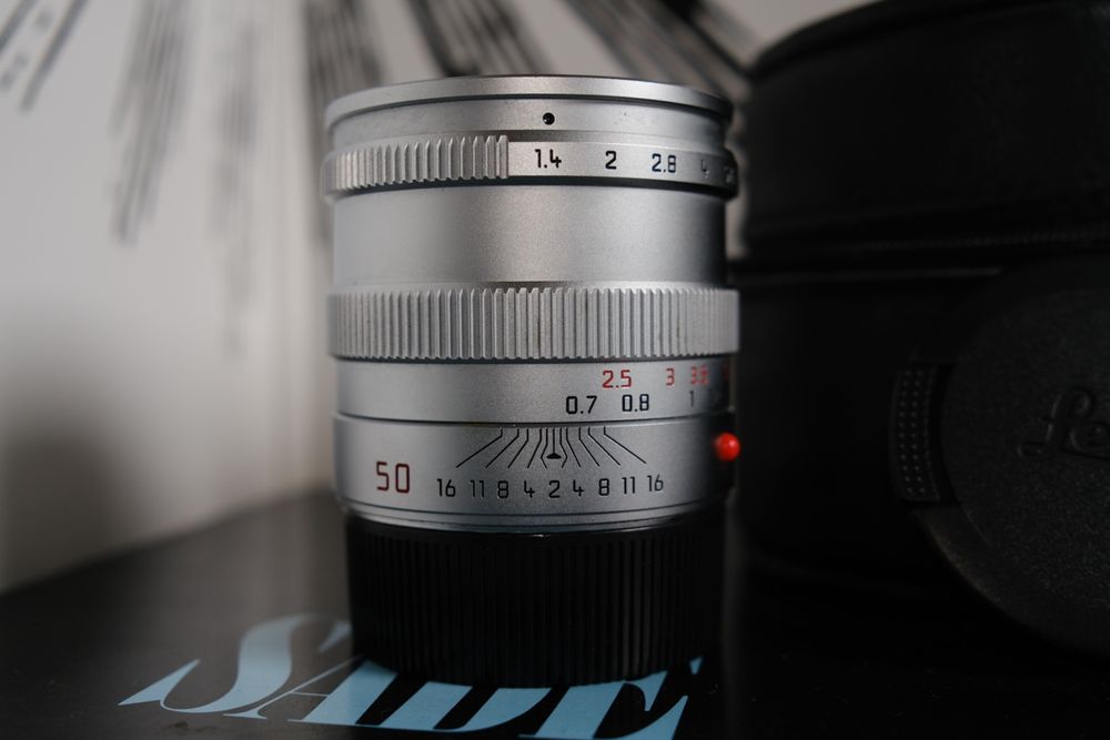 Leica 50mm Summilux Pre-Asph V3 1.4 Noir – Objectif Occasion Monture M